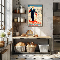 Winter Sports At The Foot Of The Poster