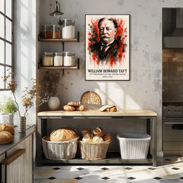 William Howard Taft Portrait: Historical or Presidential Poster