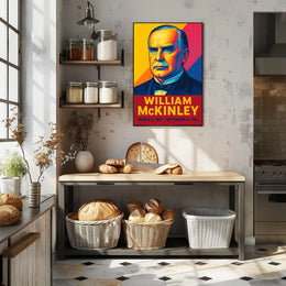 William McKinley Presidential Portrait Poster