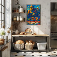 Fremont Mosaic Art Poster