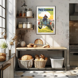 Pneu Goodrich Advertisement Poster