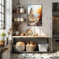 Autumn In A Historic City Poster