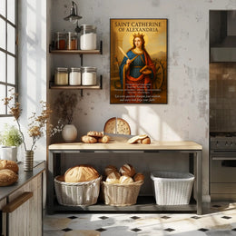Saint Catherine of Alexandria Poster PosterGoat