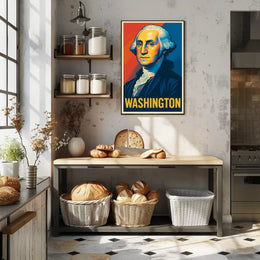 George Washington 1St President Poster