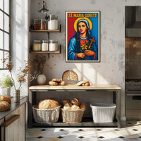 St. Maria Goretti Poster