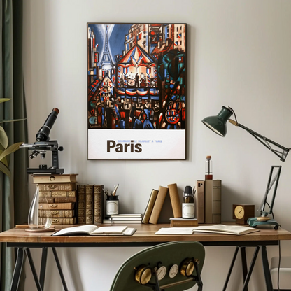 Paris – Bastille Day Celebration Poster