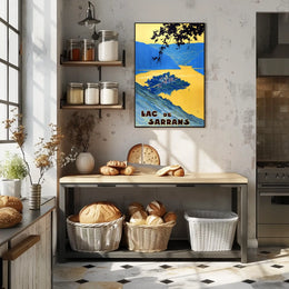 Lac De Sarrans Poster