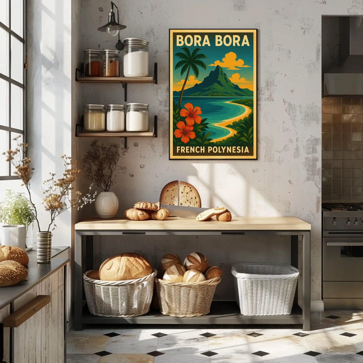 Bora Bora Tropical Paradise Poster