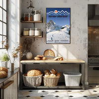 Berner Oberland Winter Wonderland Poster