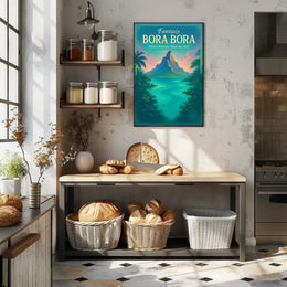Bora Bora Dreamscape Travel Poster PosterGoat