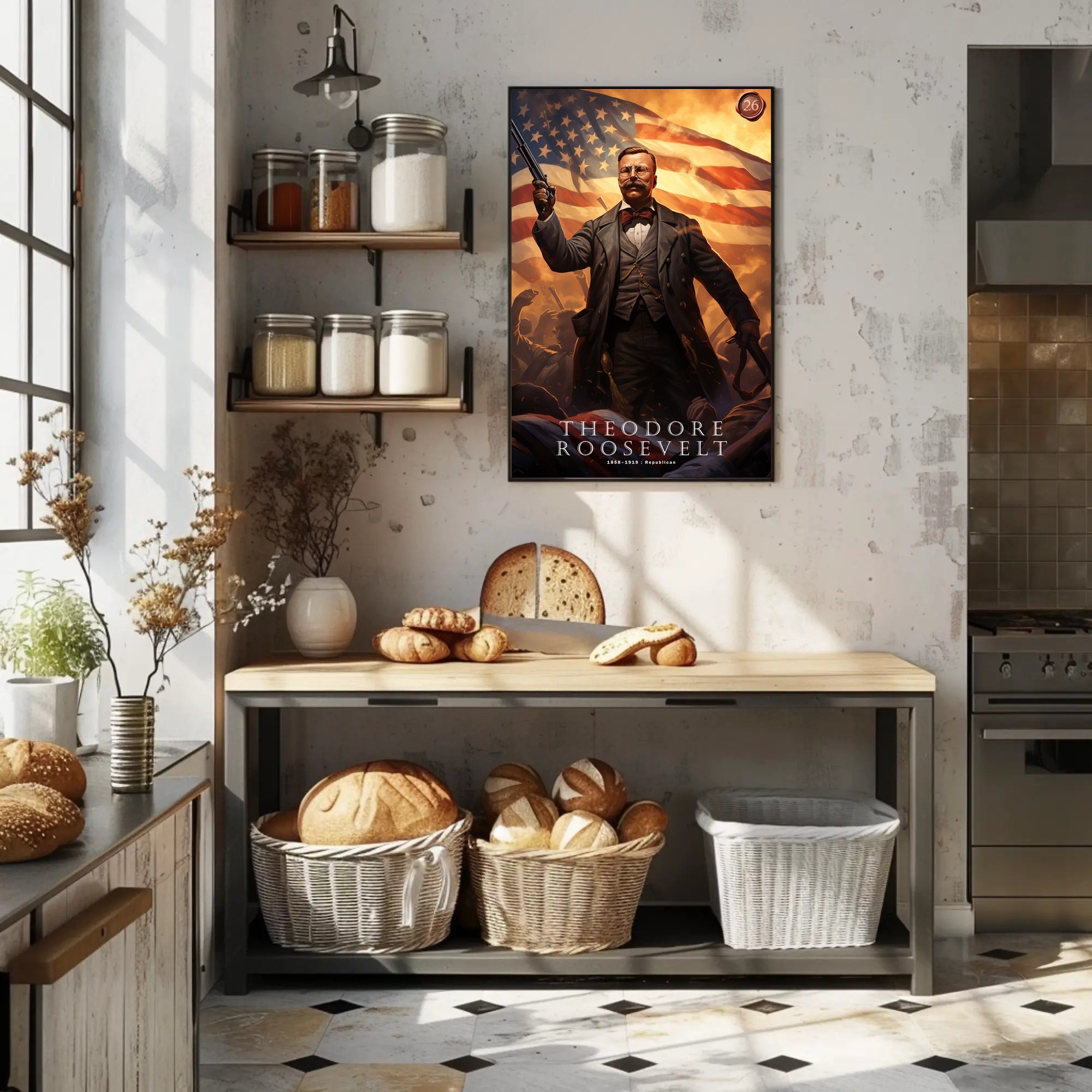 Theodore Roosevelt Poster