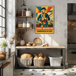 George Washington Commander In Chief Poster
