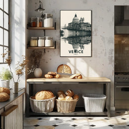 Venice Reflections Poster