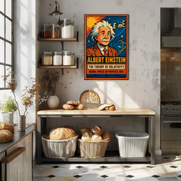 Albert Einstein The Theory Of Poster