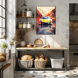 Vibrant Velocity Poster PosterGoat