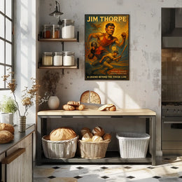 A Legend Beyond the Finish Line Jim Thorpe Poster