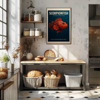 Scorpionfish Venomous Marine Fish Poster PosterGoat