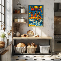 Summer Beach Fun Poster