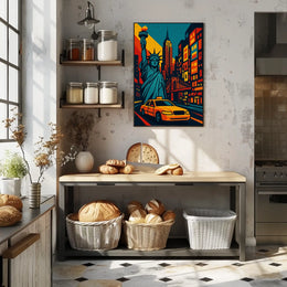 Iconic New York Vibes Poster