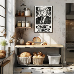 Donald Trump 47th President Poster