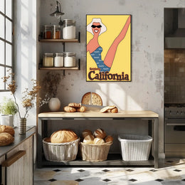 Playful Summer Vibes Pop Culture Poster