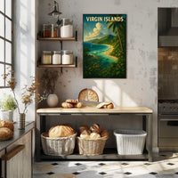 Virgin Islands Paradise Poster