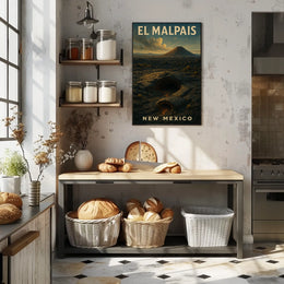 El Malpais, New Mexico Poster
