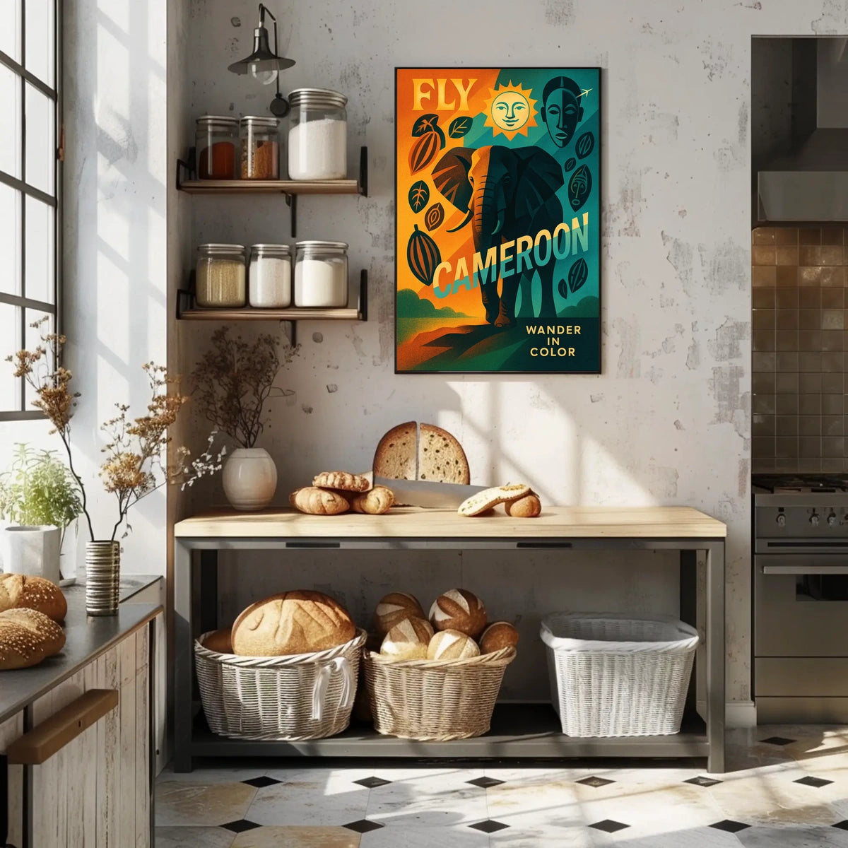 Fly Cameroon Poster