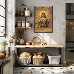 Saint Faustina Kowalska Poster PosterGoat
