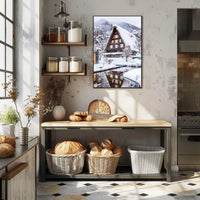 Winter in Shirakawa-go Poster
