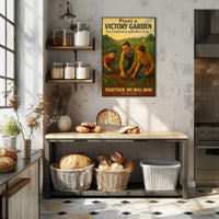 Victory Garden Propaganda Poster