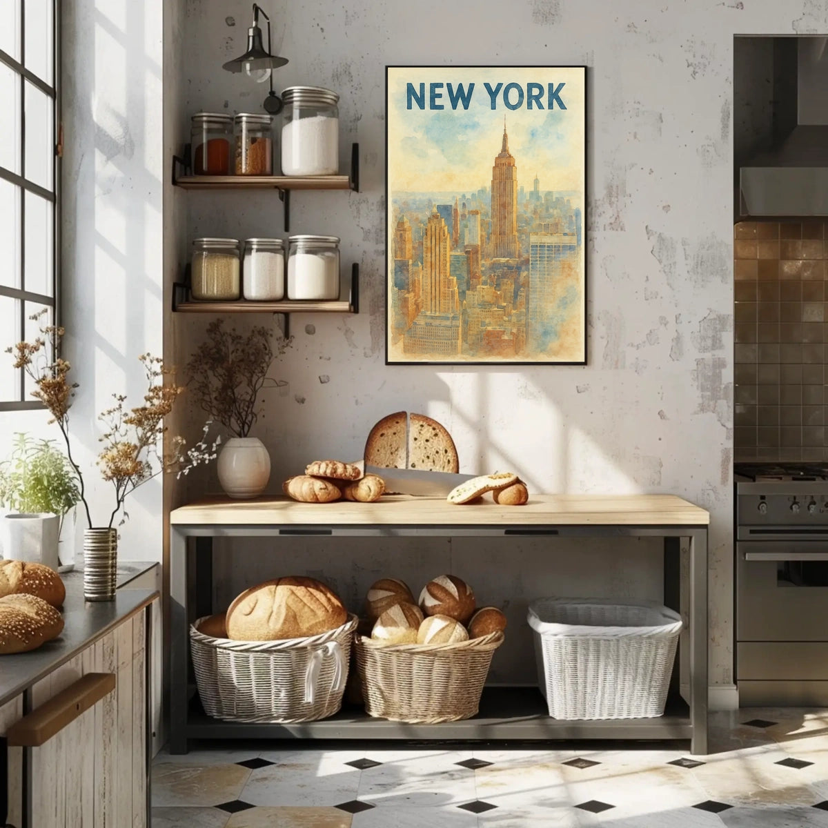 New York Skyline Poster