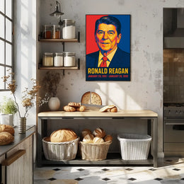 Ronald Reagan Presidential Tribute Poster
