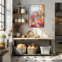 Bucaresti Serenity: A Balcony View Poster