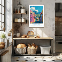 Cape Town Bo-Kaap Street Art Urban or Cityscape Poster