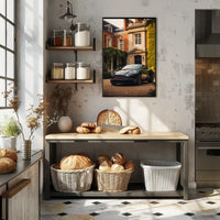 Luxurious Sports Car Elegance Modern Artistic Poster