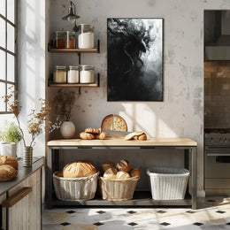 Dark Surreal Tentacle Entity Horror Art Poster PosterGoat