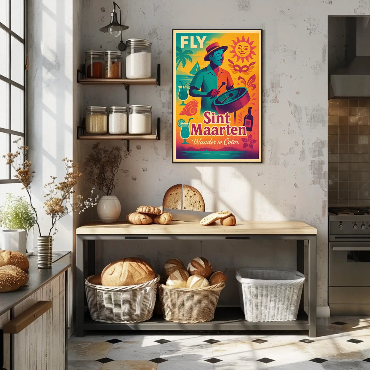 Fly To Sint Maarten Poster