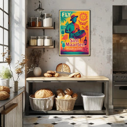 Fly To Sint Maarten Poster