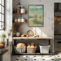 White Sands National Park Poster