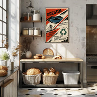 Oregon Highlights And Achievements Poster