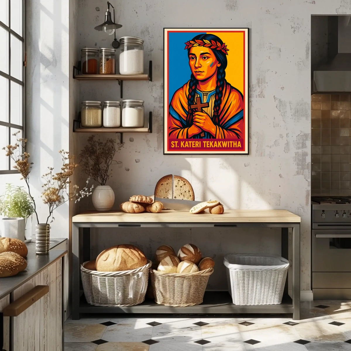 St. Kateri Tekakwitha Poster