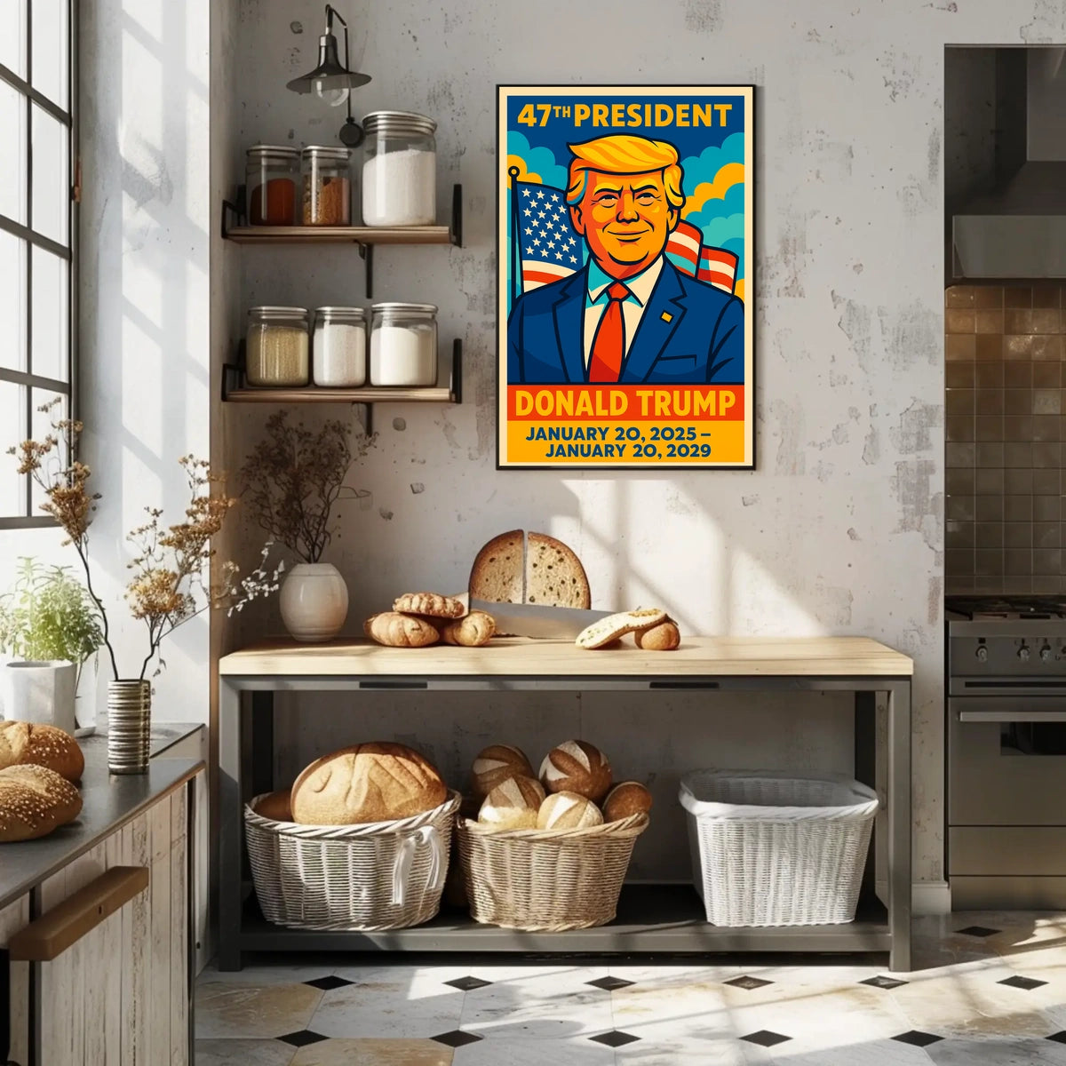 Donald Trump A Vision for the Future Poster