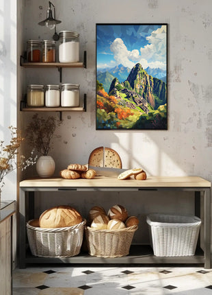 Machu Picchu Adventure Travel Poster