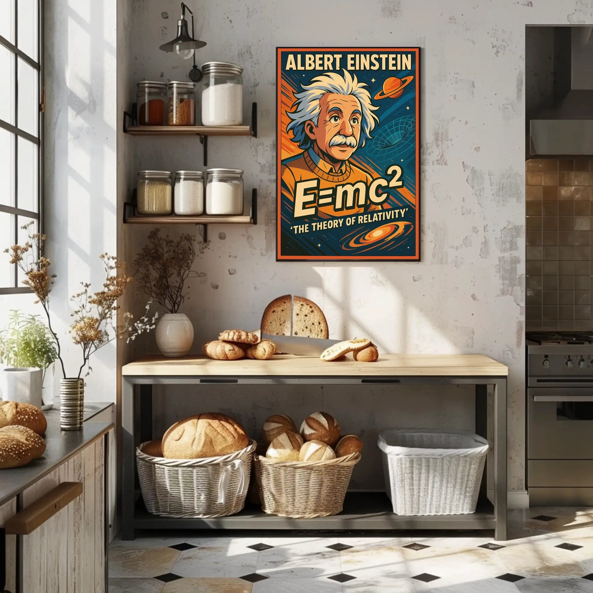 Albert Einstein The Theory Of Poster