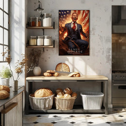 James Monroe: A Patriotic Legacy Poster