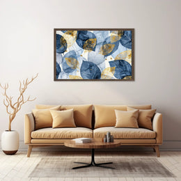 Abstract Leaves Art Poster