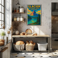 Glacier National Park Poster