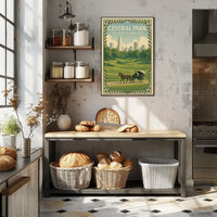 Central Park Nostalgia New York Travel Poster