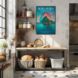 Bora Bora A Surreal Escape Poster